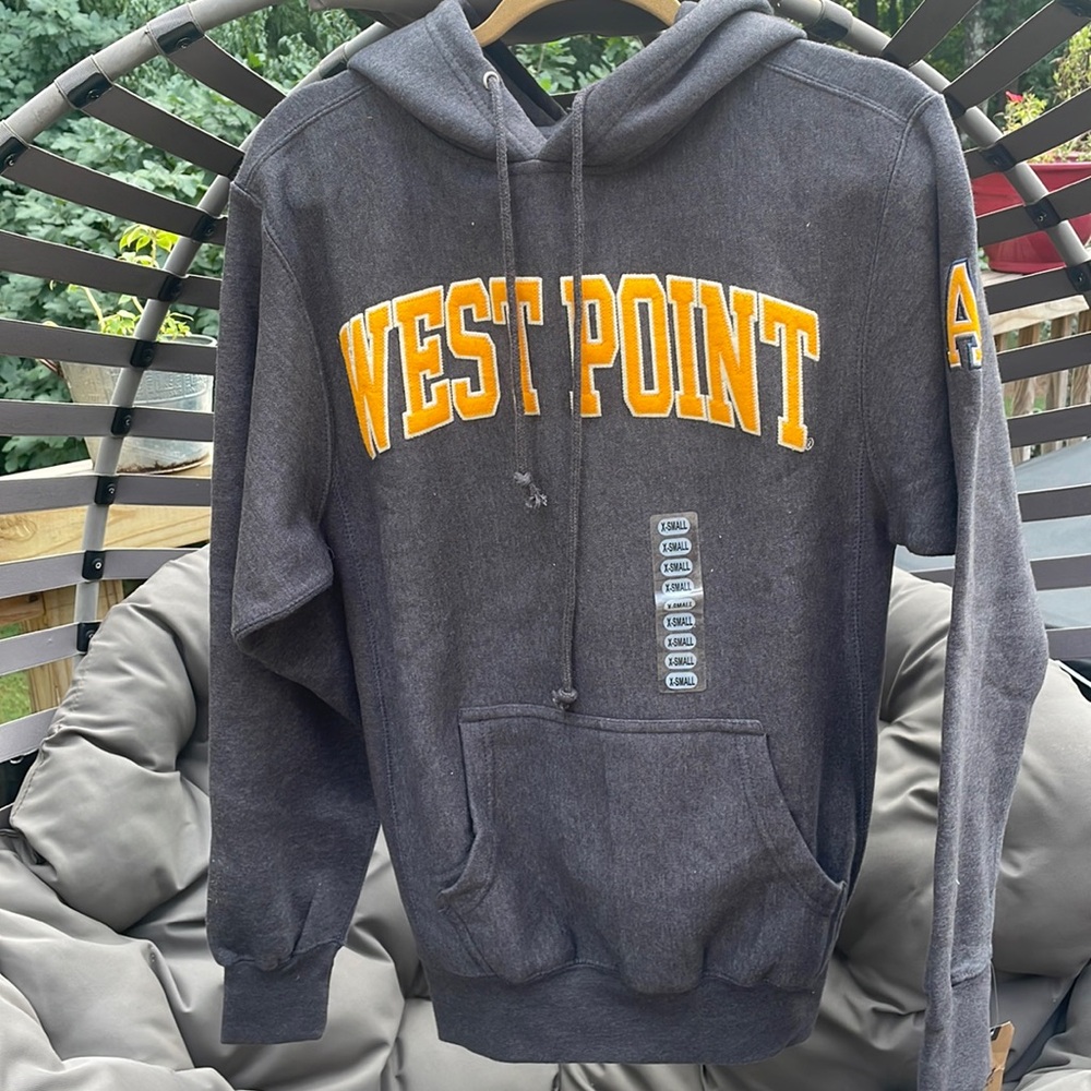 NWT- West Point Hooded Sweatshirt- UNISEX